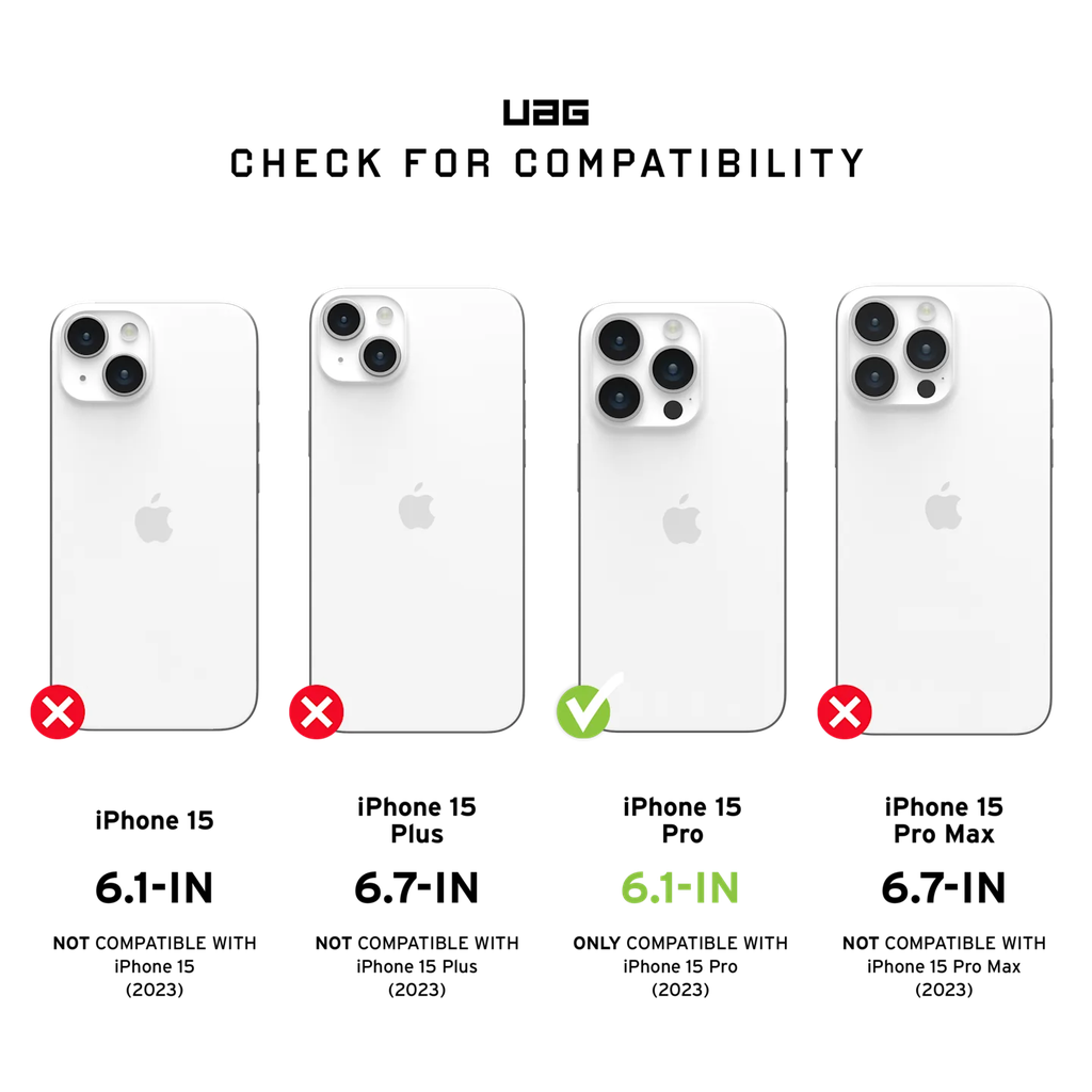 UAG iPhone 15 Pro Pathfinder Magsafe Case