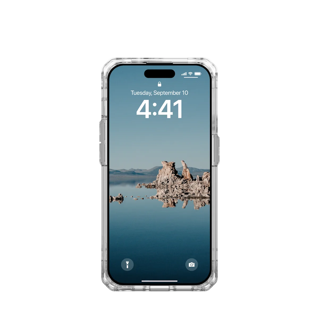 UAG iPhone 15 Pro Plyo Magsafe Case (Ice / White)