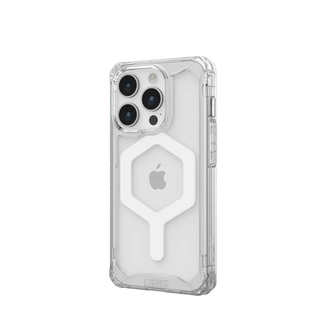 UAG iPhone 15 Pro Plyo Magsafe Case (Ice / White)