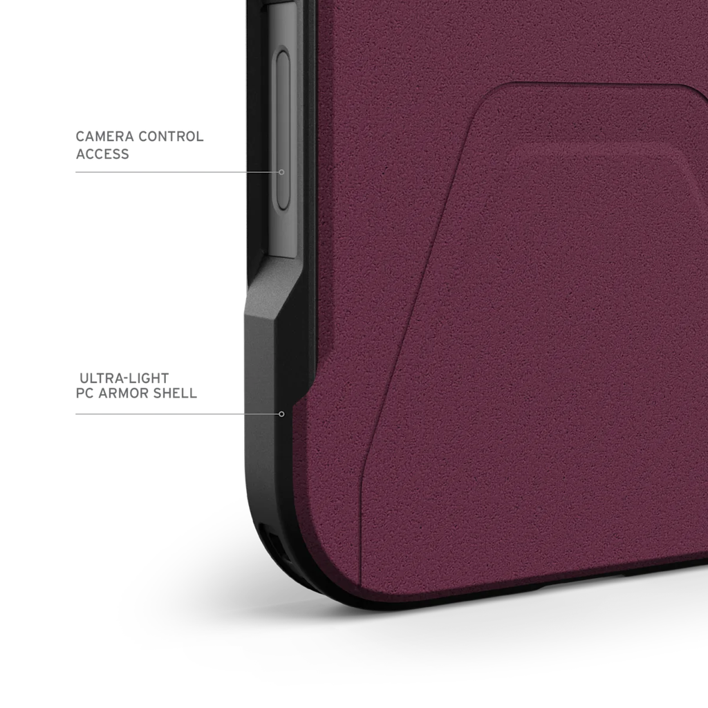 UAG iPhone 16 Pro Magsafe Civilian Case (Bordeaux)