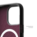 UAG iPhone 16 Pro Magsafe Civilian Case (Bordeaux)
