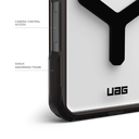 UAG iPhone 16 Pro Magsafe Plyo Case (Black/Black)