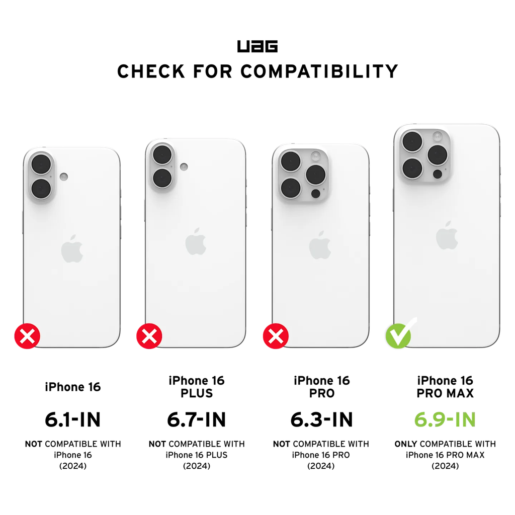 UAG iPhone 16 Pro Max Magsafe Pathfinder Case