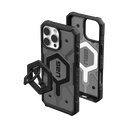 UAG iPhone 16 Pro Max Magsafe Pathfinder Clear Case - Ash / Black Stand