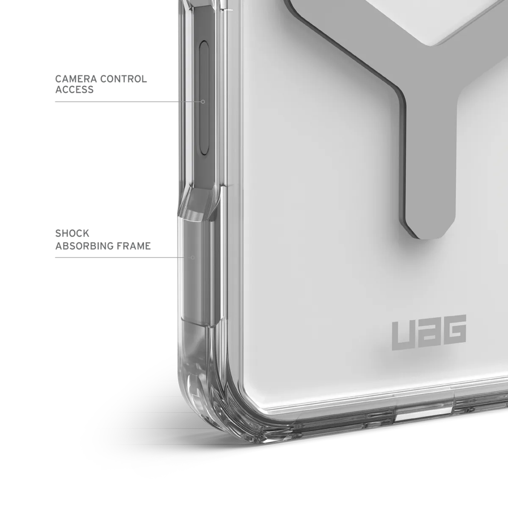UAG iPhone 16 Pro Max Magsafe Plyo Case (Ice/Silver)