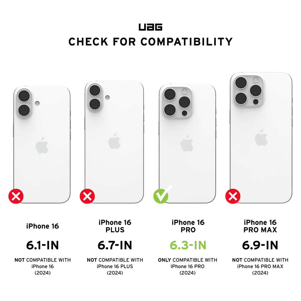 UAG iPhone 16 Pro Monarch Pro Kevlar Magsafe Case