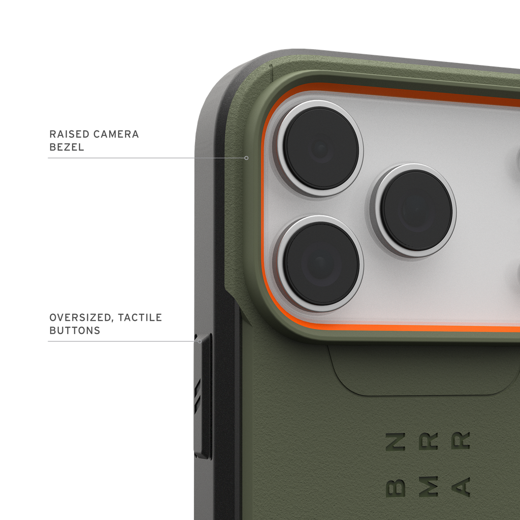 UAG iPhone 17 Pro Civilian Magsafe Case (Olive/Orange)