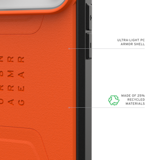 UAG iPhone 17 Pro Max Civilian Magsafe Case (Orange)