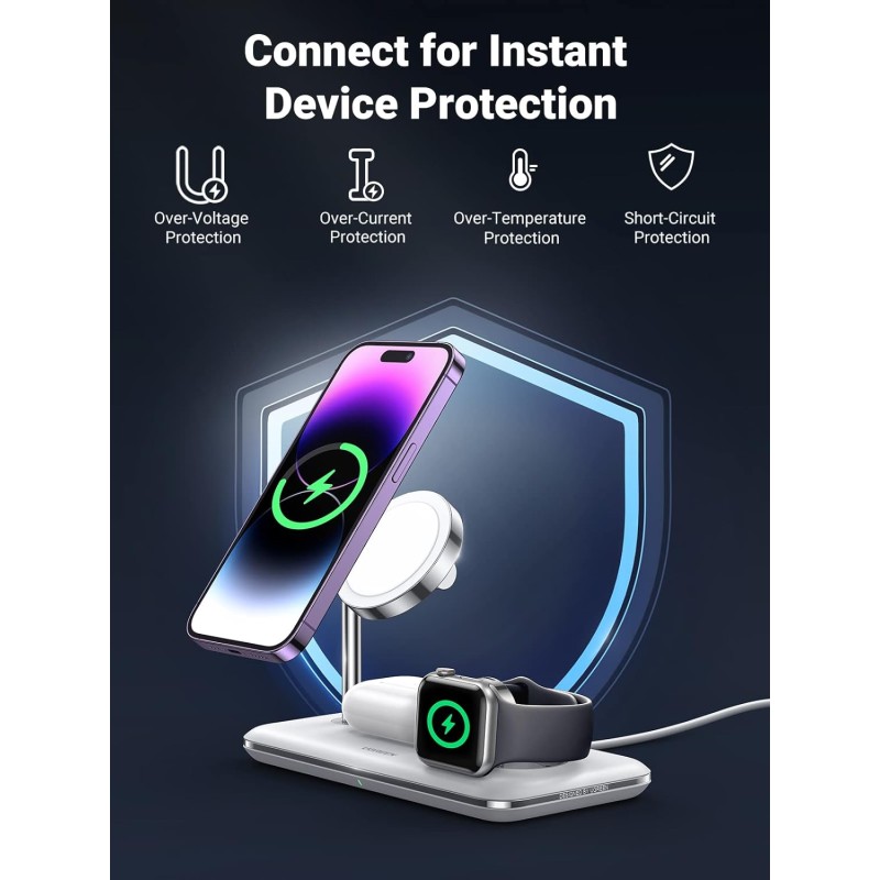 UGREEN -3in1- Wireless Charger