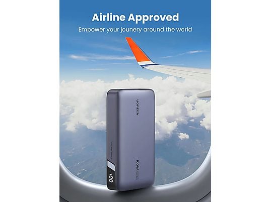 UGREEN 20000mAh PD-100W Two-way Fast Charging  65W Power Bank PB720