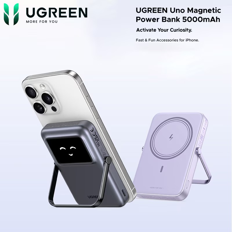 UGREEN 5000mAh 20W Magnetic Wireless Power Bank