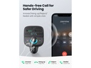 UGREEN Car Bluetooth Adapter - Bluetooth FM Transmitter for Car PD/QC 3.0 Car Charger