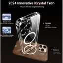 UGREEN Classy Clear Magnetic Protective Case for iPhone 16 Pro (Clear)