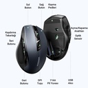 UGREEN Ergonomic wireless Mouse 2.4G 400PI Silence Design