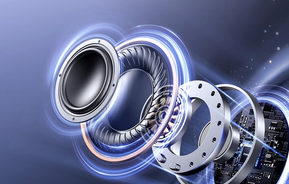 UGREEN HiTune Max5c Hybrid Active Noise-Cancelling Headphones - White