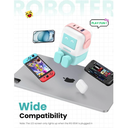 UGREEN Nexode 65W 3-Port GaN Fast Charger Pnk Ble UK35857