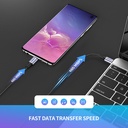 UGREEN USB 2.0 C M/M Round Cable Nickel Plating Aluminum Shell 2m (Gray Black)US261