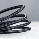 UGREEN USB-A 2.0 to USB-C Cable Nickel Plating Aluminum Braid 1.5m (Black)