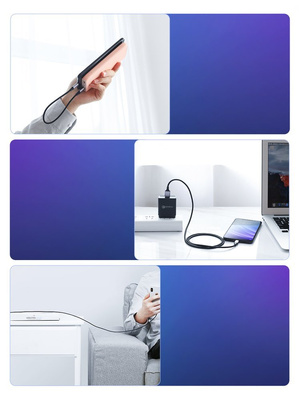 UGREEN USB-A 2.0 to USB-C Cable Nickel Plating Aluminum Braid 1m (Black)US288