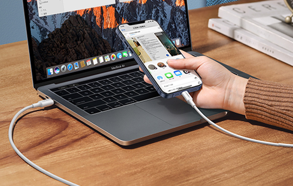 UGREEN USB-C to Lightning Cable M/M Nickel Plating ABS Shell 1.5m (White) US171