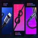 UGREEN USB-C to Lightning M/M Cable Aluminum Shell Braided 1m (Black)US304