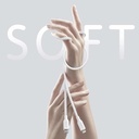 Anker PowerLine III Flow USB-C With Lightning Connector 0.9m - White