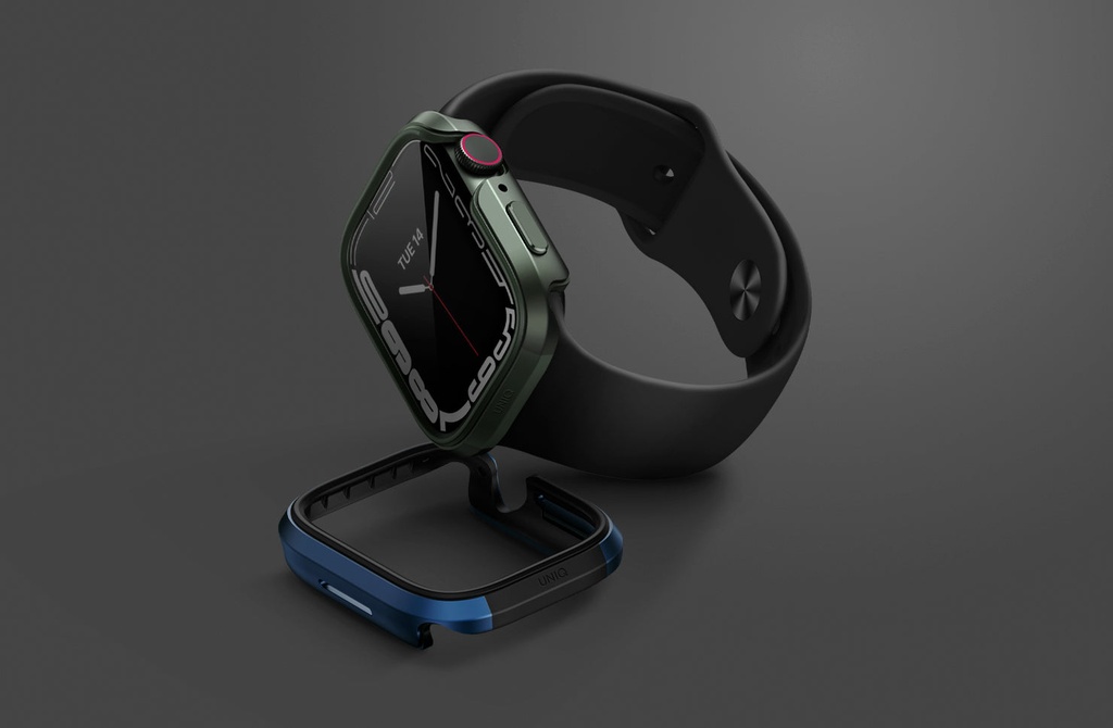 UNIQ APLE WACH CASE VALECIA GREEN 45MM