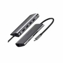 Ugreen USB C Hub 8in 1 Type-C to HDMI +USB 3.0*3 +PD power Converter - Grey