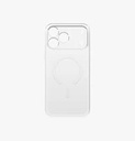 Uniq Airsuit MagSafe Case for iPhone 17 Pro Max - Glossy Clear/White