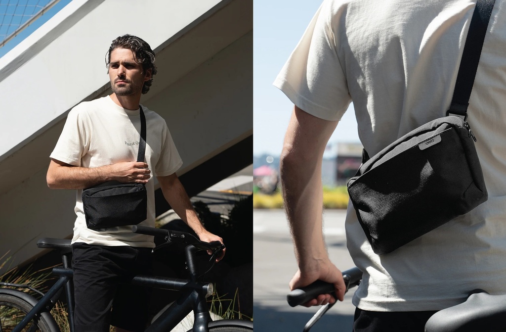 Uniq Arden RPET RipStop Sling Bag 2L -Driftwood Beige