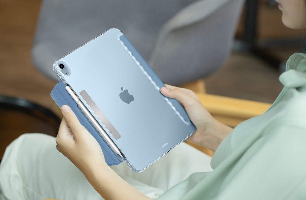 Uniq Camden Click Case for iPad Air 11" M2 6th Gen - Stone Blue