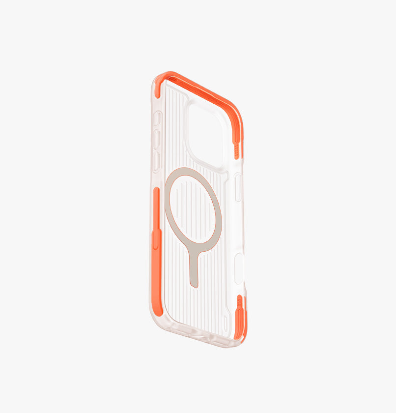 Uniq Combat Active MagSafe case for iPhone 16 Pro Max – Volt Orange