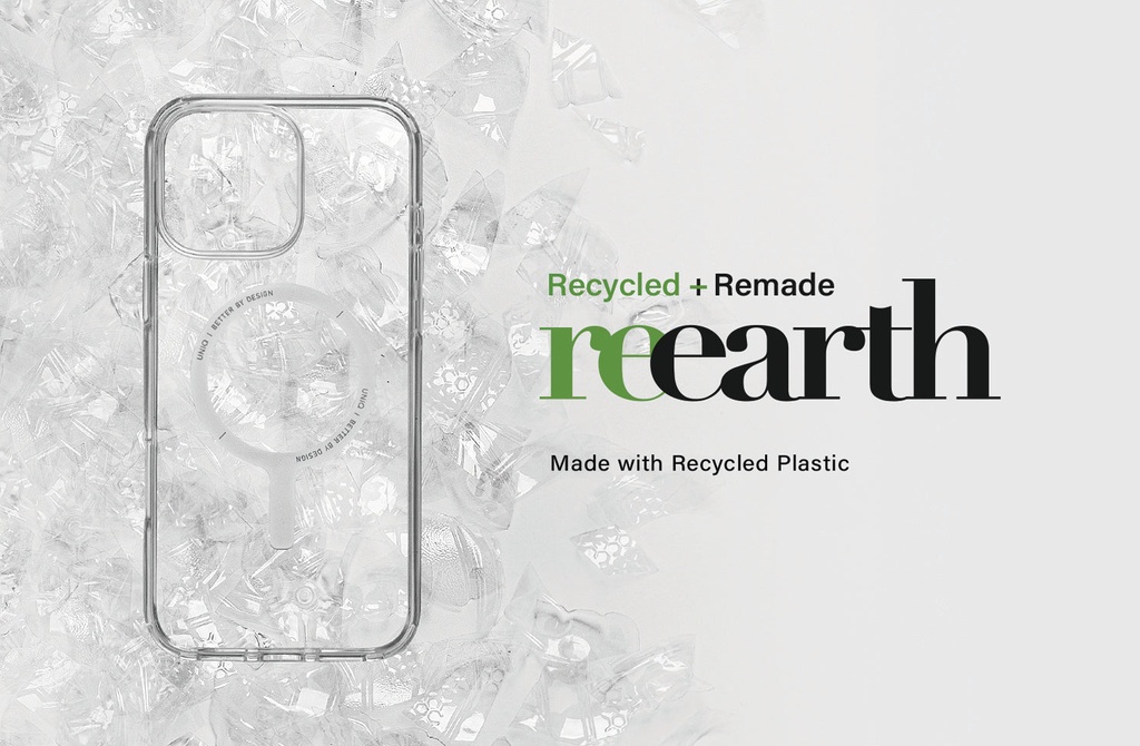 Uniq Hybrid Clario (Eco) MagSafe case for iPhone 16 Pro Max – Champagne Gold