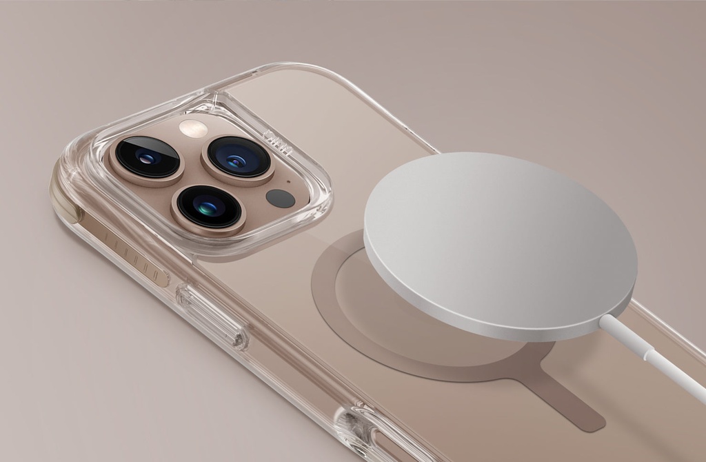 Uniq Hybrid Combat MagSafe Case for iPhone 16 Pro Max – Stone Grey