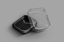 Uniq Hybrid Garde Watch Case With Screen Protection for Apple Watch 41mm - Smoked Tinted Grey