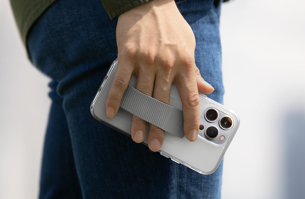 Uniq Hybrid Heldro Mount Series for iPhone 14 Plus - Iridescent(e)