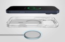 Uniq Hybrid Lifepro Xtreme Magsafe Case for iPhone 17 Pro Max - Frost Clear / Volt Orange