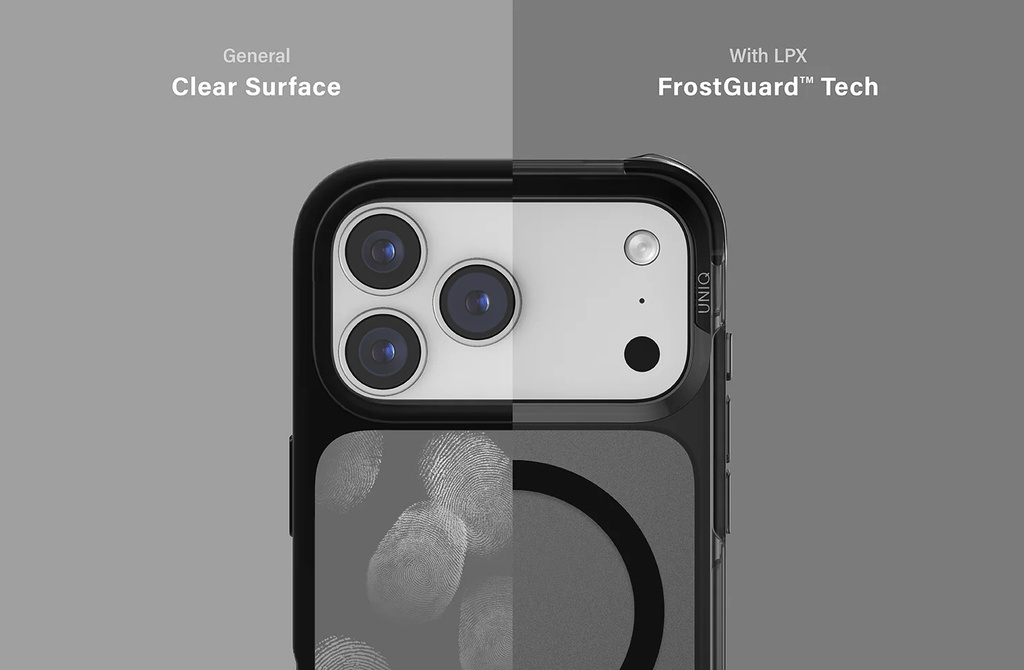 Uniq Hybrid Lifepro Xtreme Magsafe Case for iPhone 17 Pro Max - Frost Clear/White