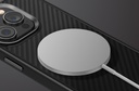 Uniq Keva MagSafe Case for iPhone 15 Pro - Carbon Black 