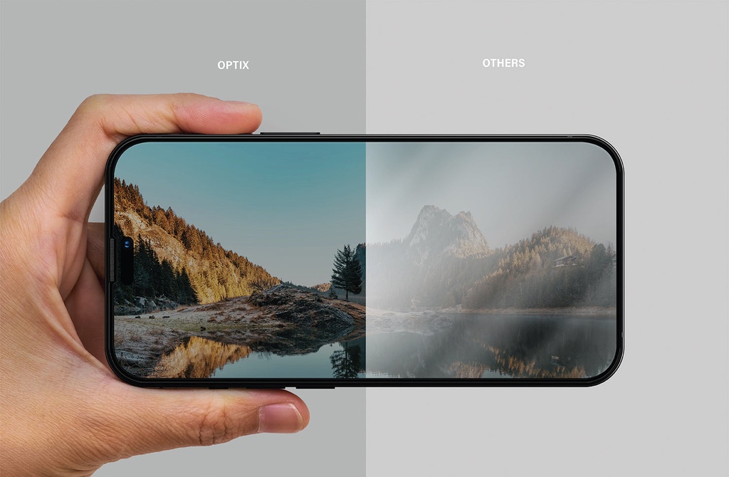 Uniq Optix Anti-Reflective Glass Screen Protector for iPhone 16 Pro