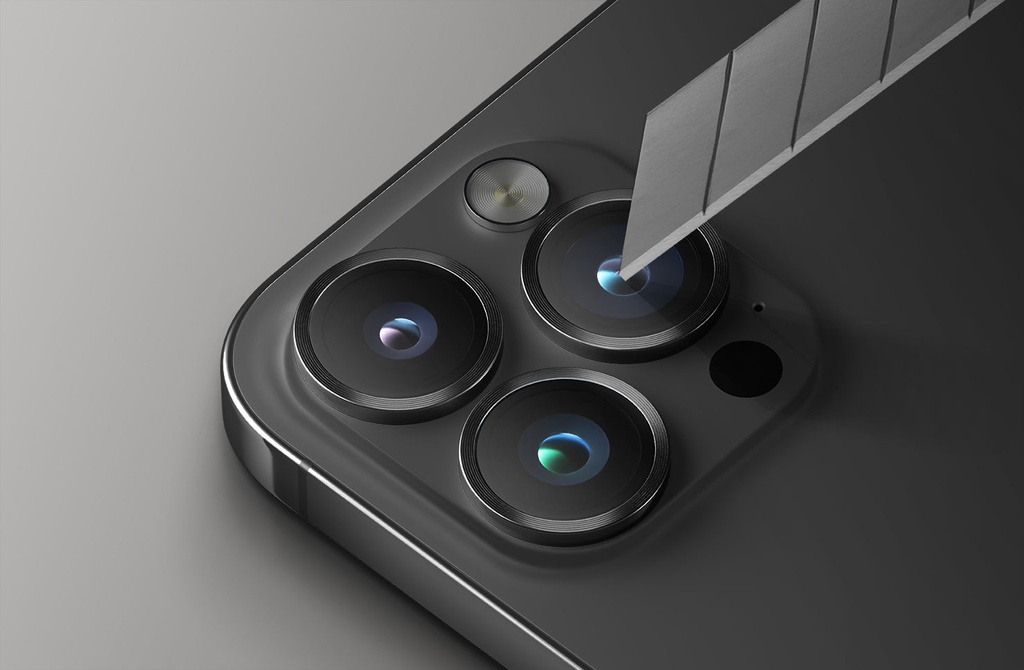 Uniq Optix Camera Lens Protector for iPhone 16 Pro & 16 Pro Max – Shimmery White