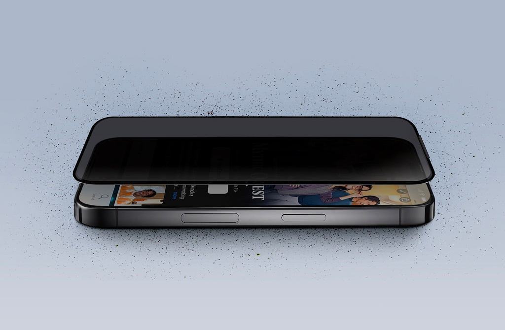 Uniq Optix Privacy Glass Screen Protector for iPhone 16 Plus