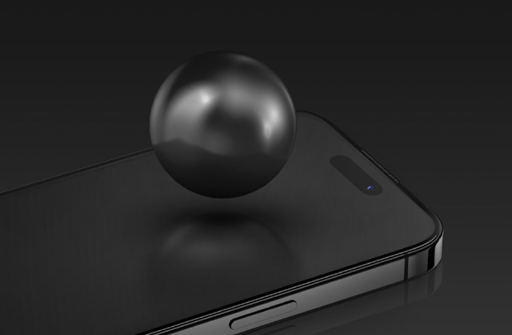 Uniq Optix Vivid Clear Glass Screen protector for iPhone 16 Pro Max