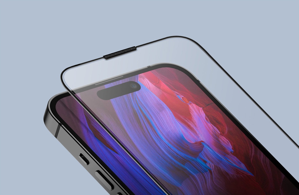 Uniq Optix Vivid Clear Glass Screen protector for iPhone 16 Pro Max