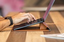 Uniq Oslo Laptop Sleeve With Foldable Stand (Up to 14") - Navy Blue 