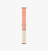 Uniq Revix Evo Reversible Strap For Apple Watch 49/45/44/42mm - Crepe Pink / Ivory