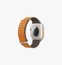 Uniq Revix Premium Edition Reverible Strap For Apple Watch 49/45/44/42mm - Saffron Orange / Khaki