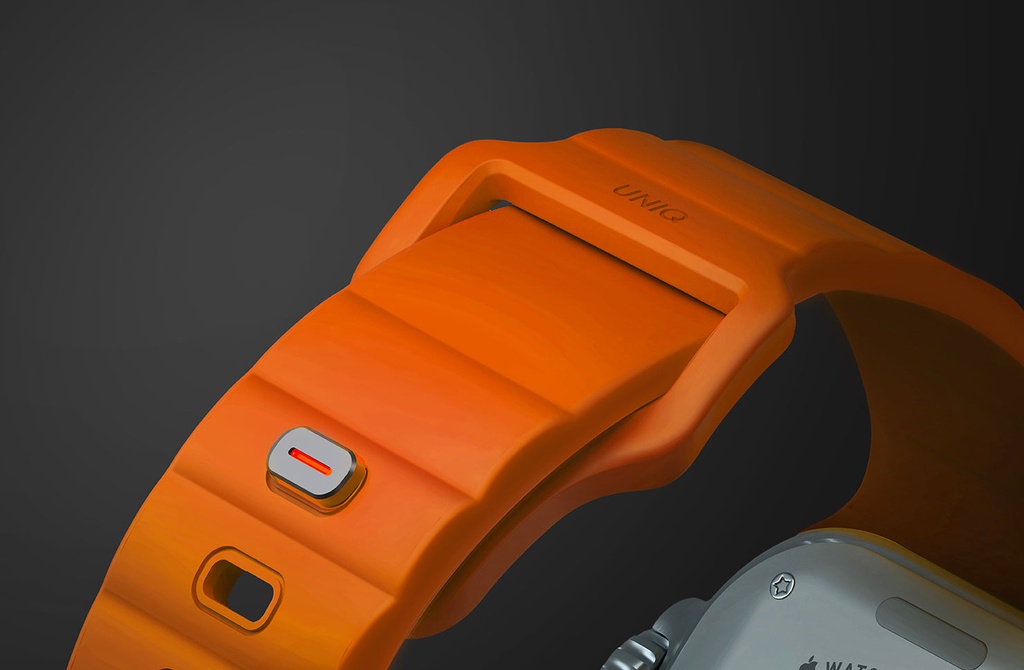 Uniq Stride FKM Strap for Apple Watch 49/45/44mm - Cobalt Blue