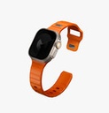 Uniq Stride FKM Strap for Apple Watch 49/45/44mm - Volt Orange