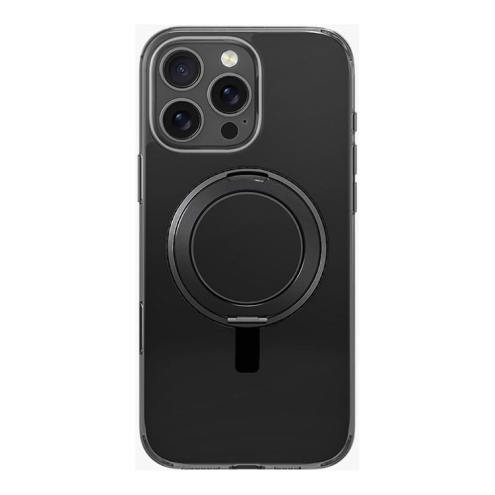 Uniq Swivix MagSafe case with 360 Rotation Kickstand for iPhone 16 Pro – Carbon Black